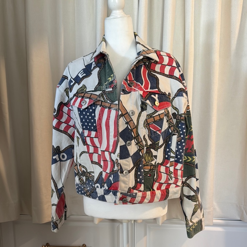 Tommy Hilfiger Flag Print Jacket